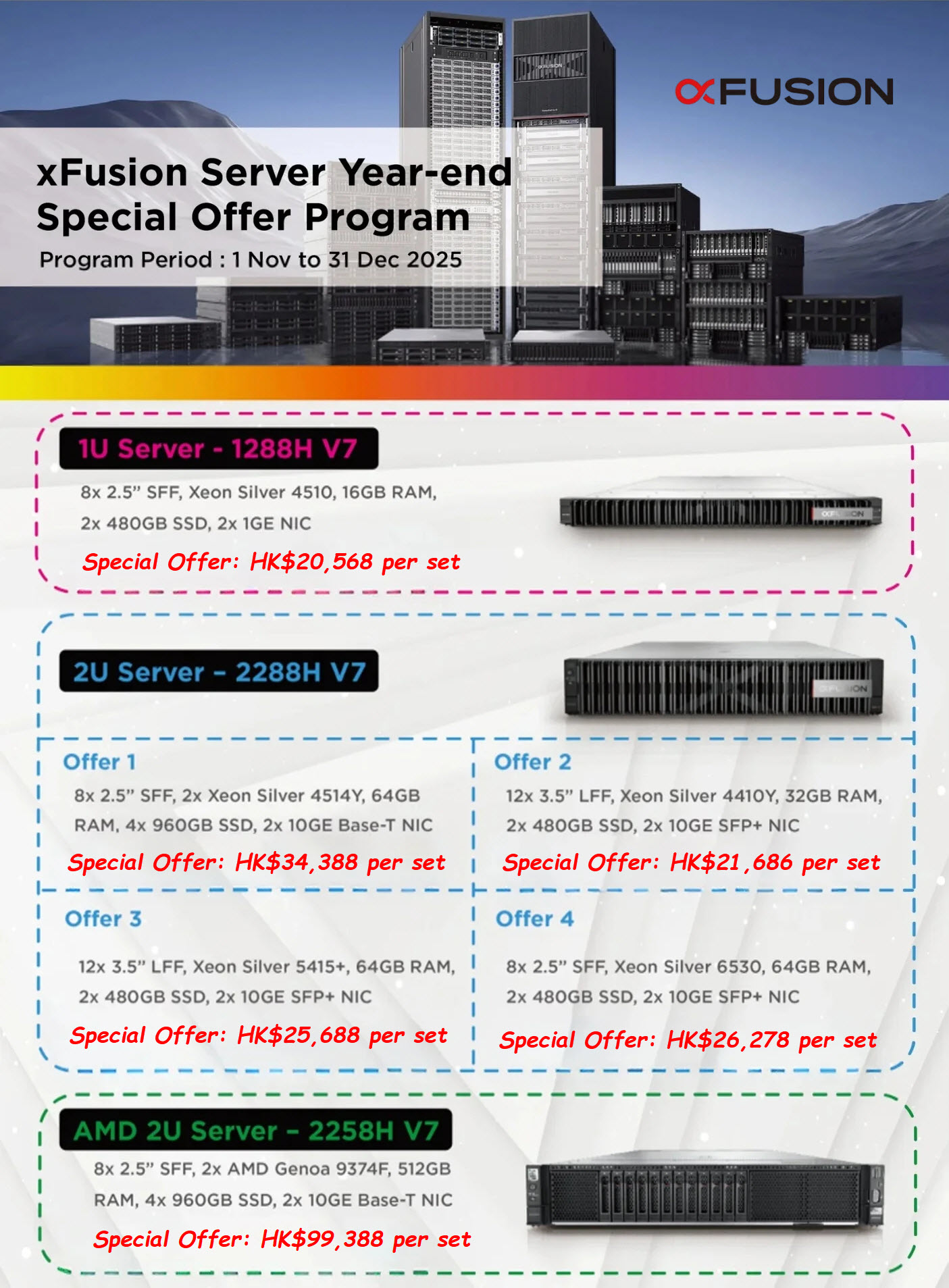 xFusion Rack Server Product Details